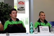 Rallye Český Krumlov: Tisková konference před startem